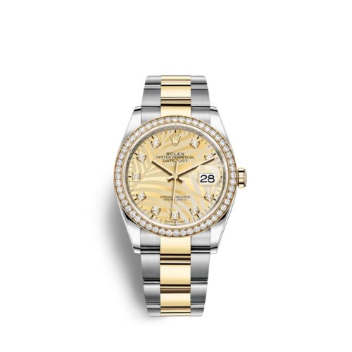 Rolex Datejust 36mm, Oystersteel and 18k Yellow Gold, Ref# 126283rbr-0030