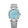 fd22b4ae133cfff3ac7ed180b5f99a0084cabbfa Rolex Day-Date 36, Platinum with Diamond-set, 36mm, Ref# 128396tbr-0016