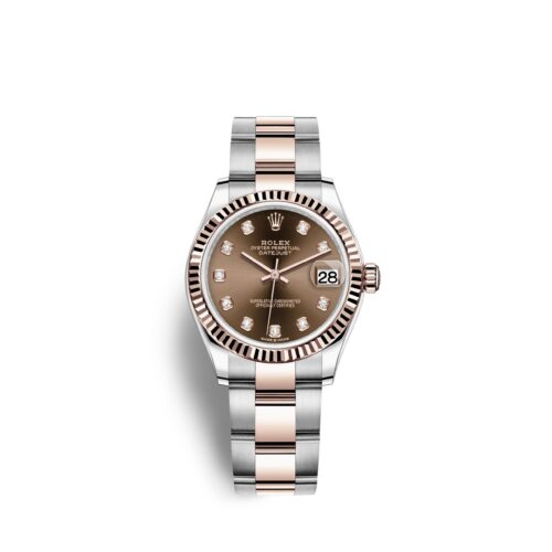 Rolex Datejust 31, Oystersteel and 18k Everose Gold, Ref#278271-0027