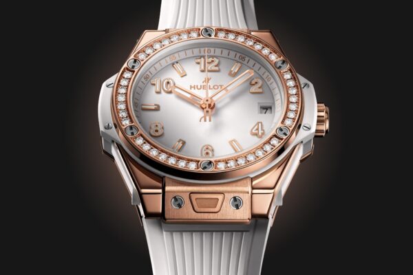 fec77c0e40324809df59be11f45d3cca42f86a15 Hublot Big Bang ONE CLICK KING GOLD WHITE DIAMONDS Ref# 465.OE.2080.RW.1204