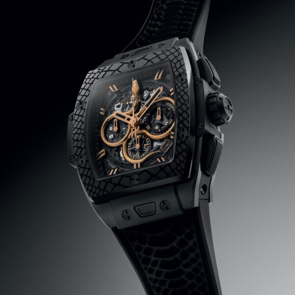 Unworn Hublot Spirit of Big Bang Year of the Snake 42, 642.CI.0180.RX.CNY25, box and papers