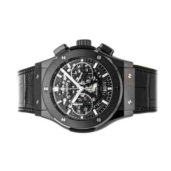 ffae373fbe516f4d553c81c6fb1ee4a843773dd8 Hublot Classic Fusion Aerofusion Black Magic Chronograph 45mm, Ref# 525.CM.0170.LR